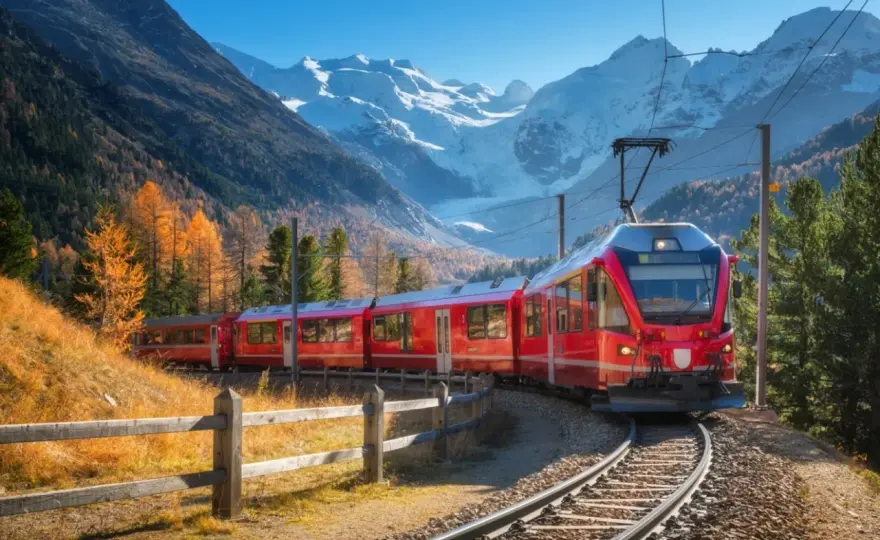 Bernina Express med Interrail - Så planerar du din resa smart