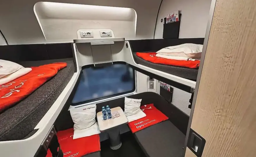 Nattåg Hamburg-Innsbruck - Biltransport? Det här är skillnaden