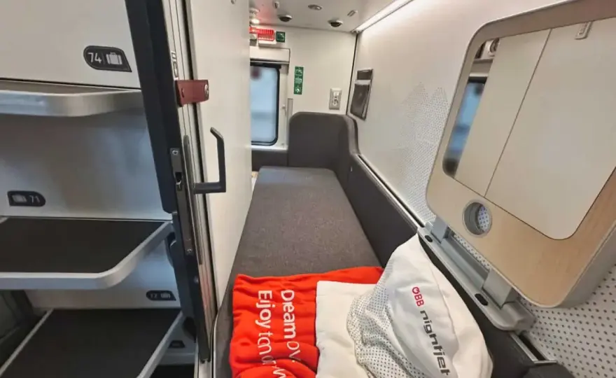 Nightjet med Interrail - Så lyckas du med nattåget